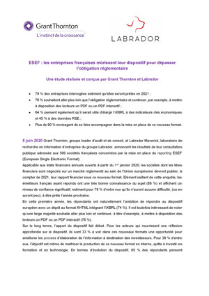 ESEF : entre confiance et dépassement de l’obligation réglementaire