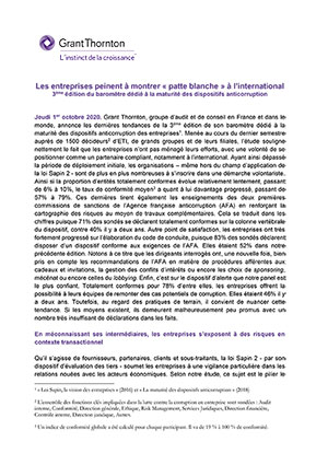 Les entreprises peinent à montrer « patte blanche » à l’international