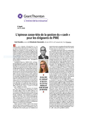 Le casse-tête de la gestion du cash pour les dirigeants de PME