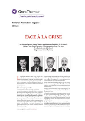 Face à la crise