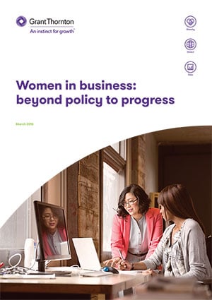 Grant Thornton Women in business, 2018 Embargo 8-March