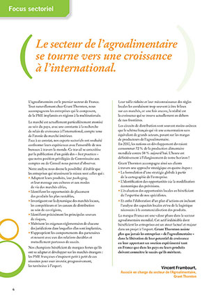 Grant Thornton France Secteur Agroalimentaire