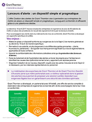 Brochure Grant Thornton Lanceur alerte